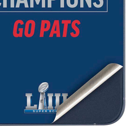 NFL Super Bowl LIII Champions Go Pats Galaxy A36 5G Skin